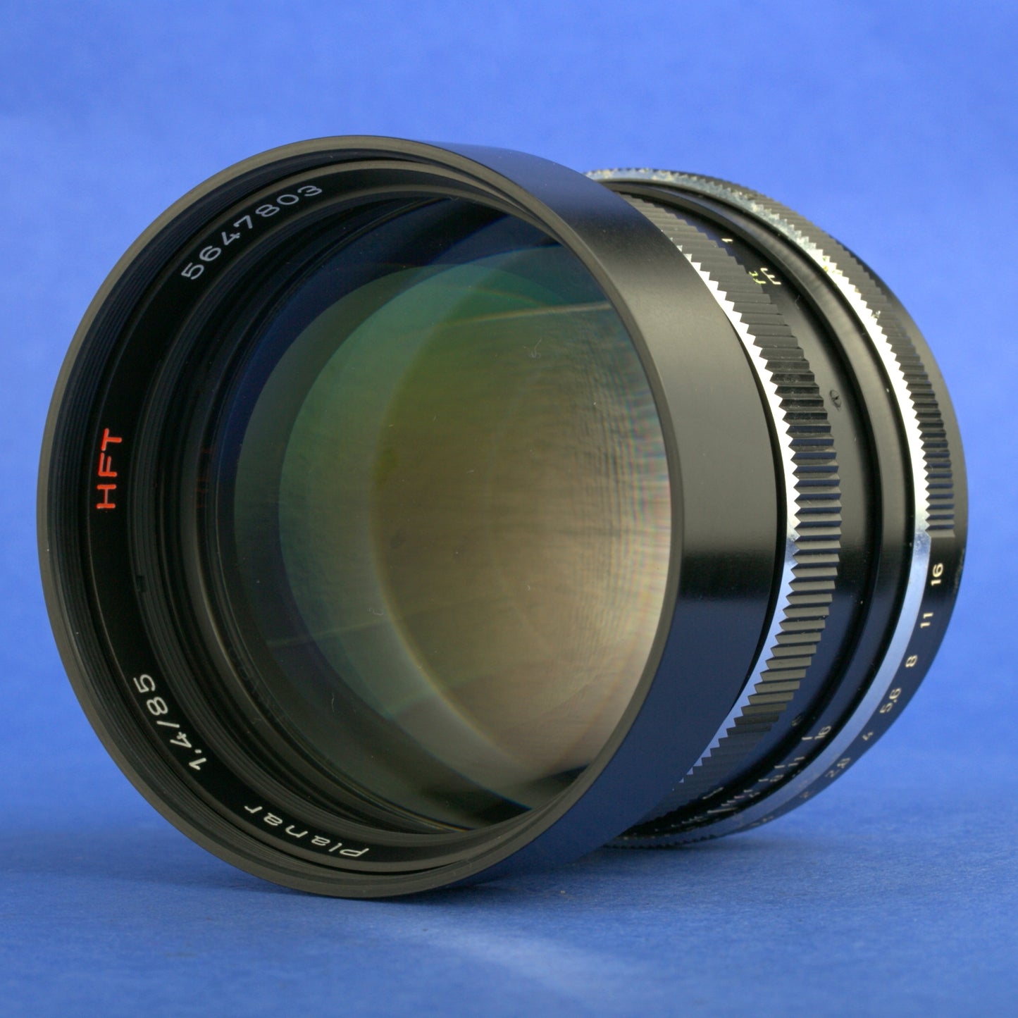 Zeiss Planar 85mm 1.4 HFT Lens Rollei QBM Mount