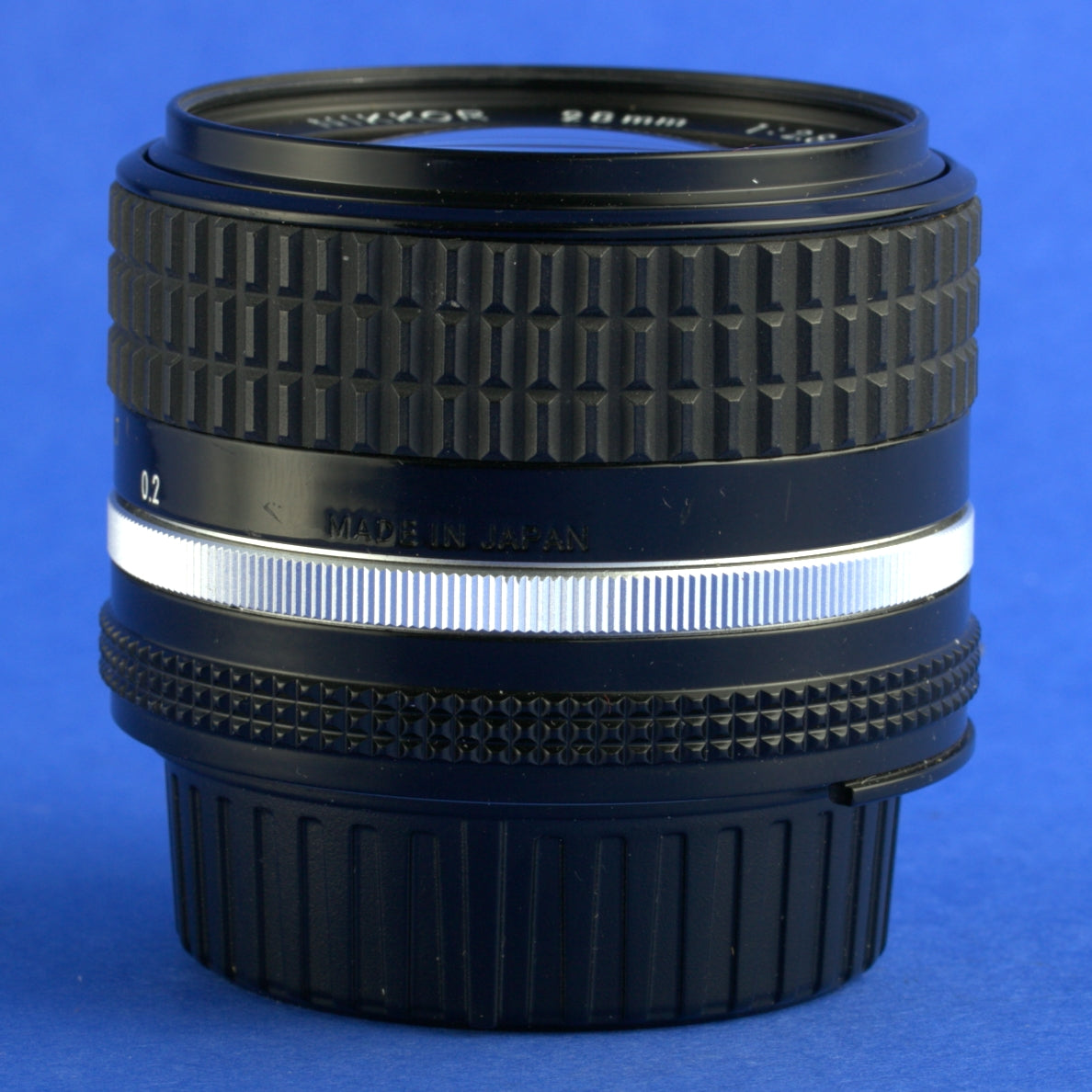 Nikon Nikkor 28mm 2.8 Ai-S Lens with Hood