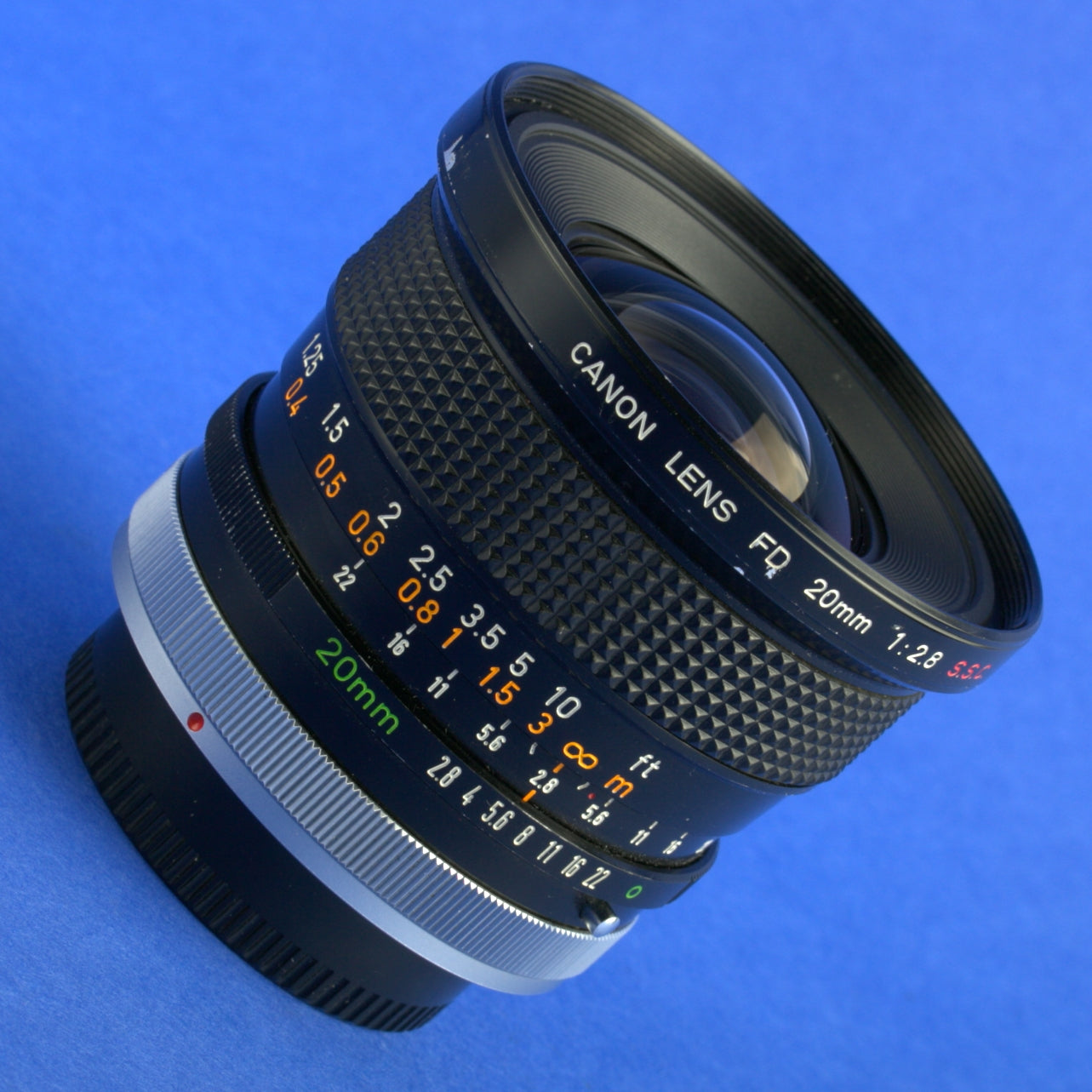 Canon FD 20mm 2.8 S.S.C. Lens