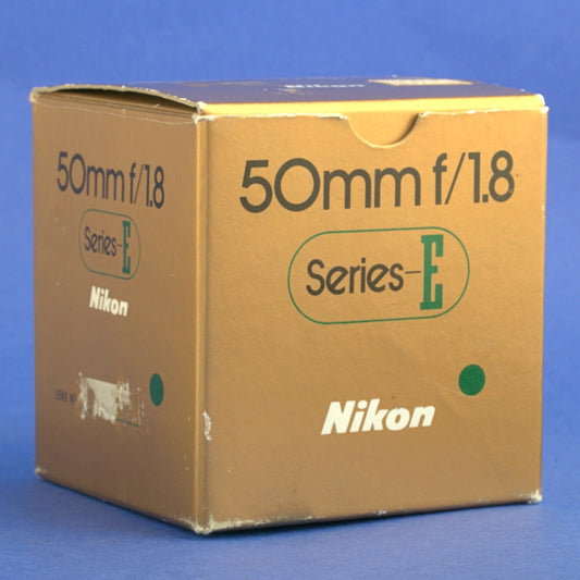 Nikon 50mm 1.8 Series E Lens