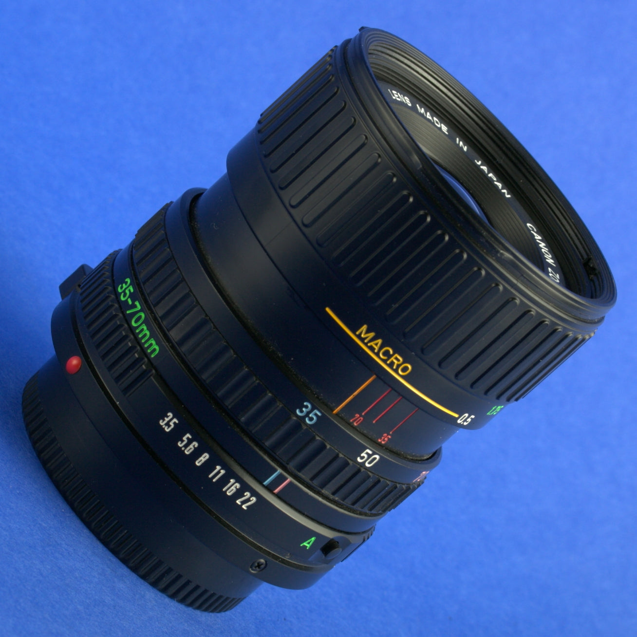 Canon FD 35-70mm 3.5-4.5 Macro Lens Beautiful Condition