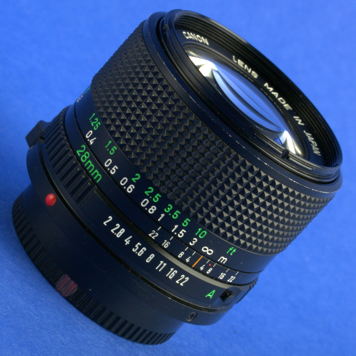 Canon FD 28mm F2 Lens Beautiful Condition