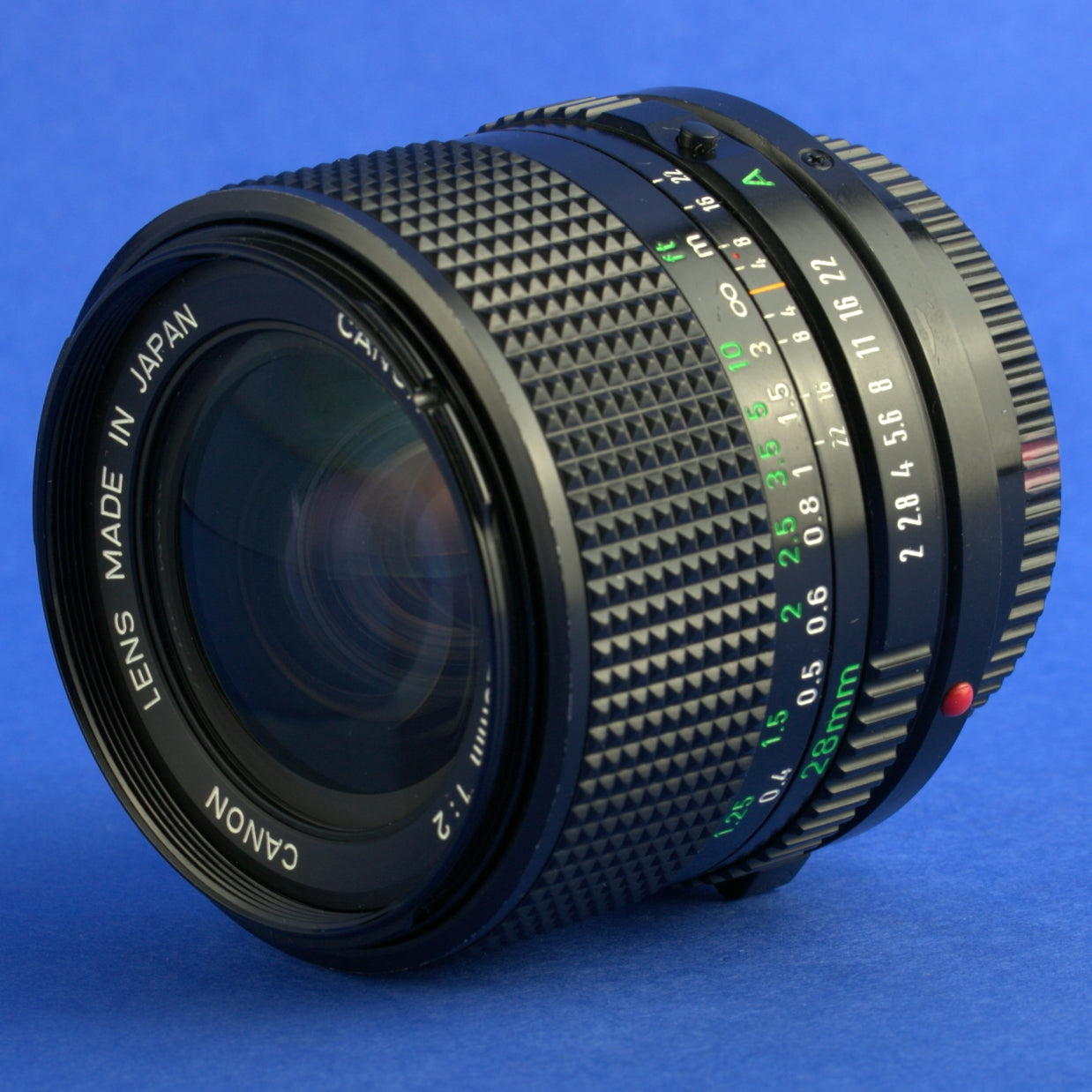 Canon FD 28mm F2 Lens Beautiful Condition