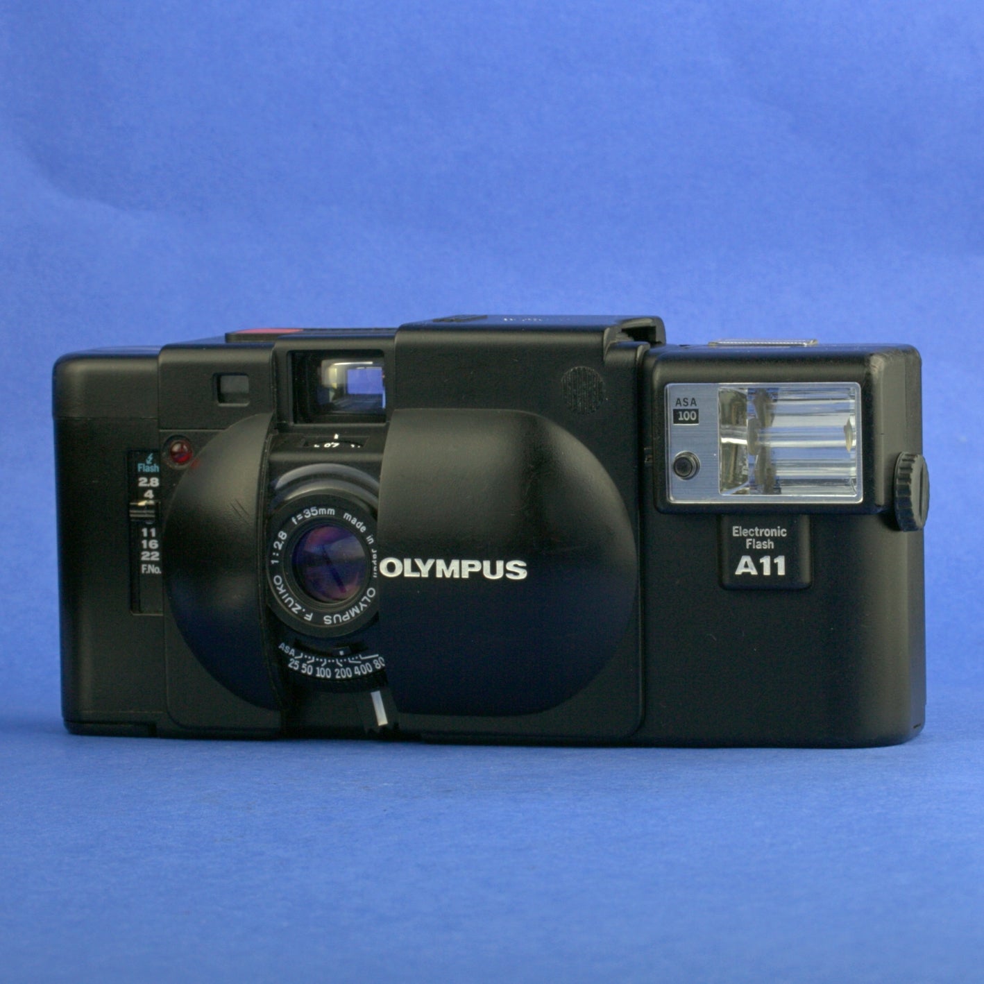 Olympus XA Film Camera with A11 Flash