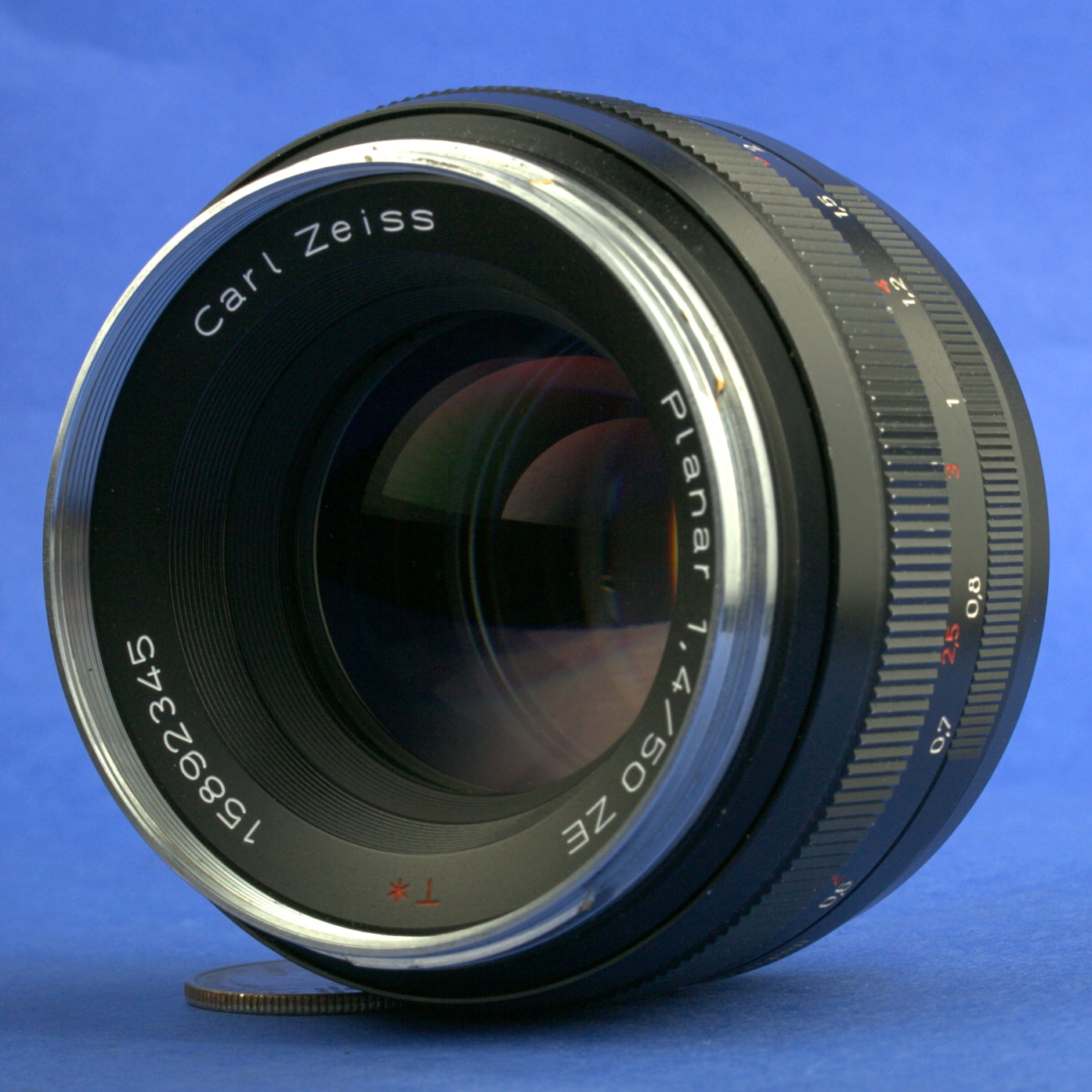 Zeiss Planar 50mm 1.4 ZE Lens Canon EOS Mount