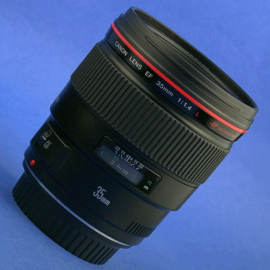 Canon EF 35mm 1.4 L Lens Mint Condition