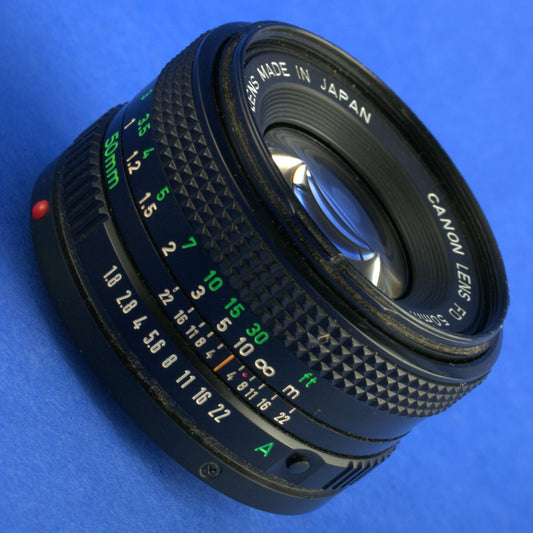 Canon FD 50mm 1.8 Lens