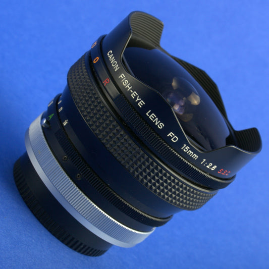 Canon FD 15mm 2.8 S.S.C. Lens