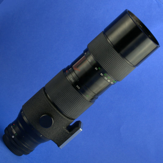 Vivitar 120-600mm 5.6-8 MC Lens Canon FD Mount