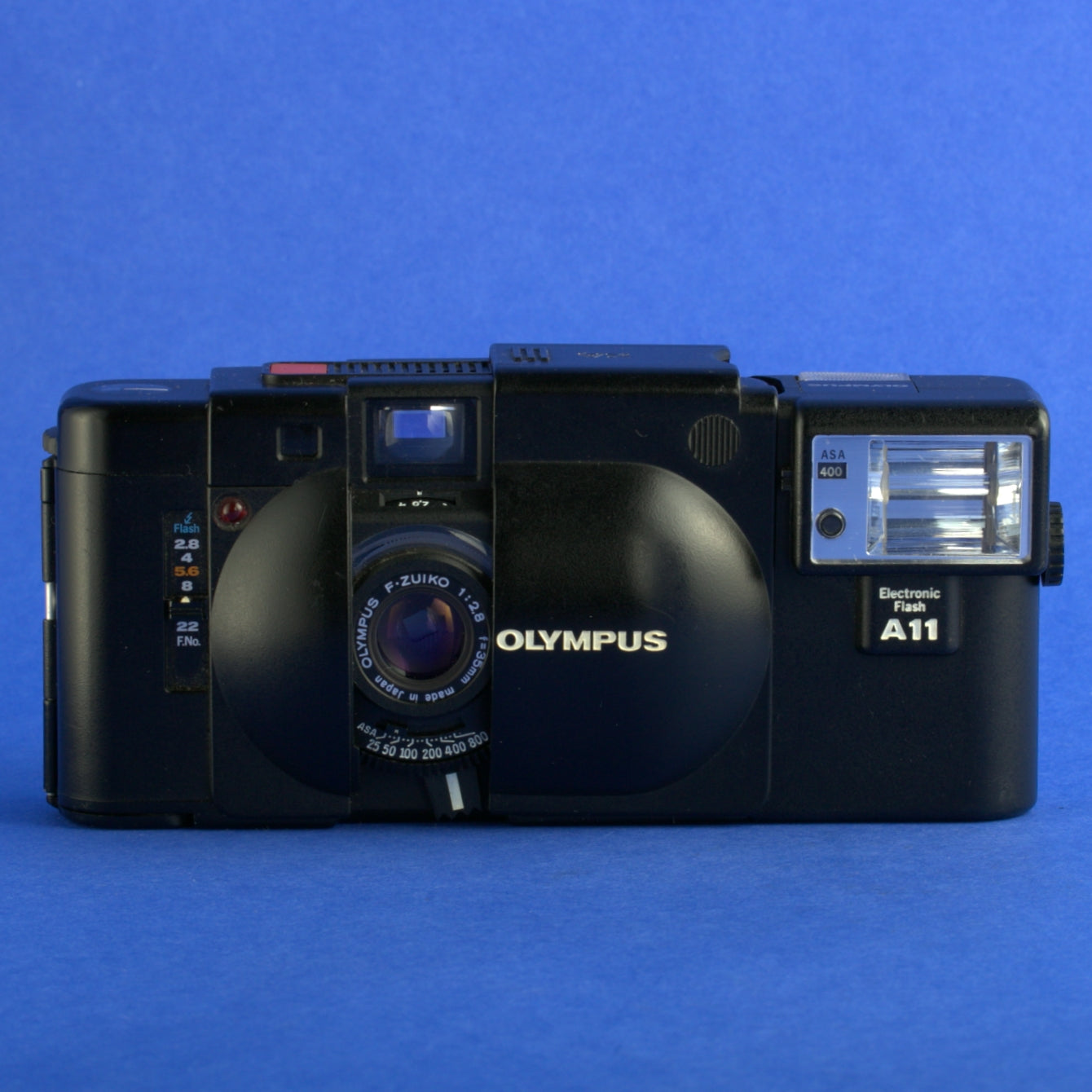 Olympus XA Film Camera with A11 Flash Beautiful COndition