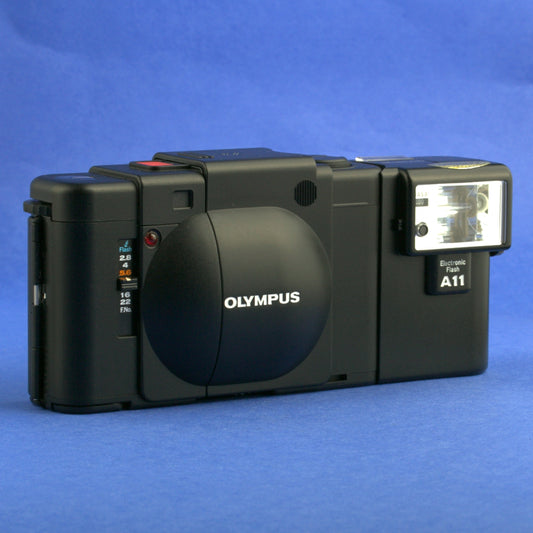 Olympus XA Film Camera with A11 Flash Mint Condition