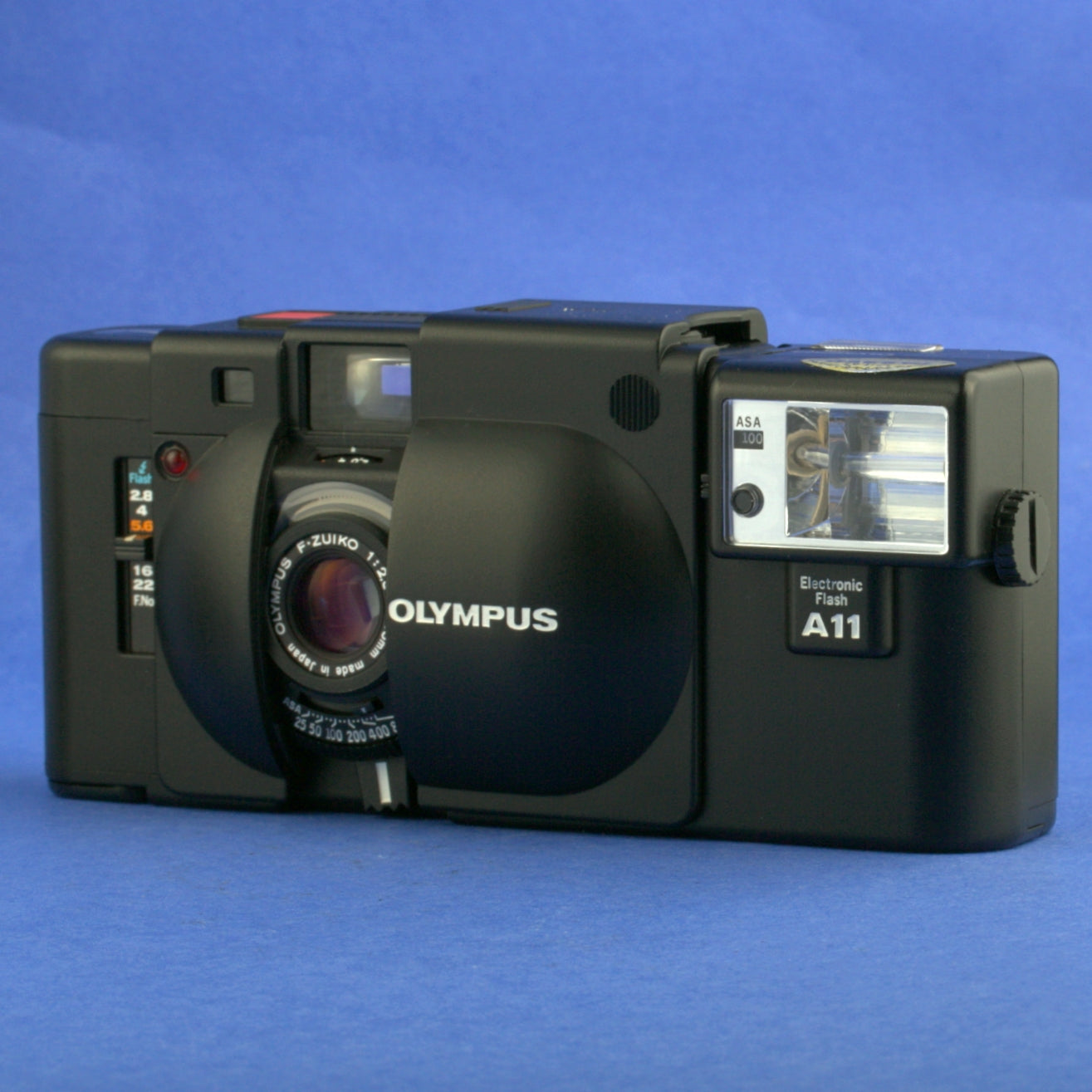 Olympus XA Film Camera with A11 Flash Mint Condition
