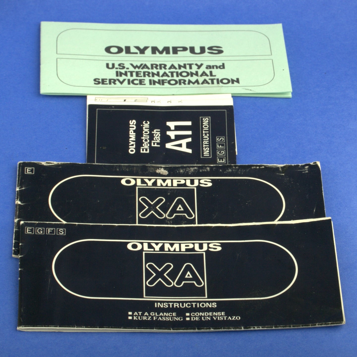 Olympus XA Film Camera with A11 Flash Mint Condition