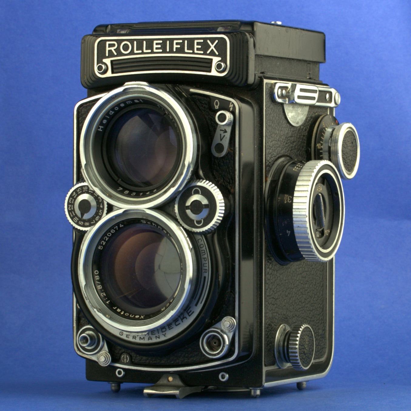 Rolleiflex 2.8E Medium Format Camera with Xenotar Lens 2025 CLA