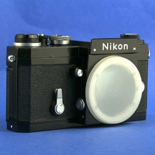 Black Nikon F Film Camera Body Only Beautiful Condition *** READ ***