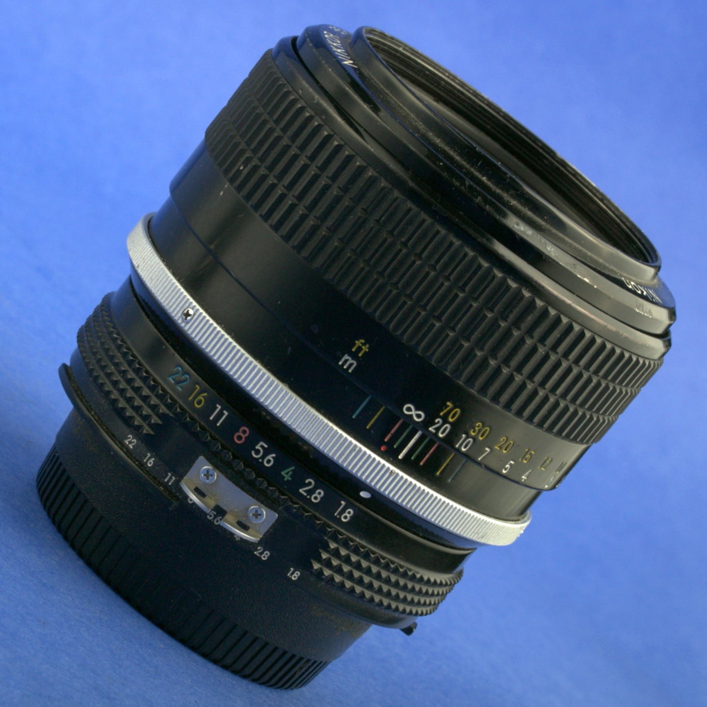 Late Nikon Nikkor 85mm 1.8 Ai’d Lens Rubber Focus