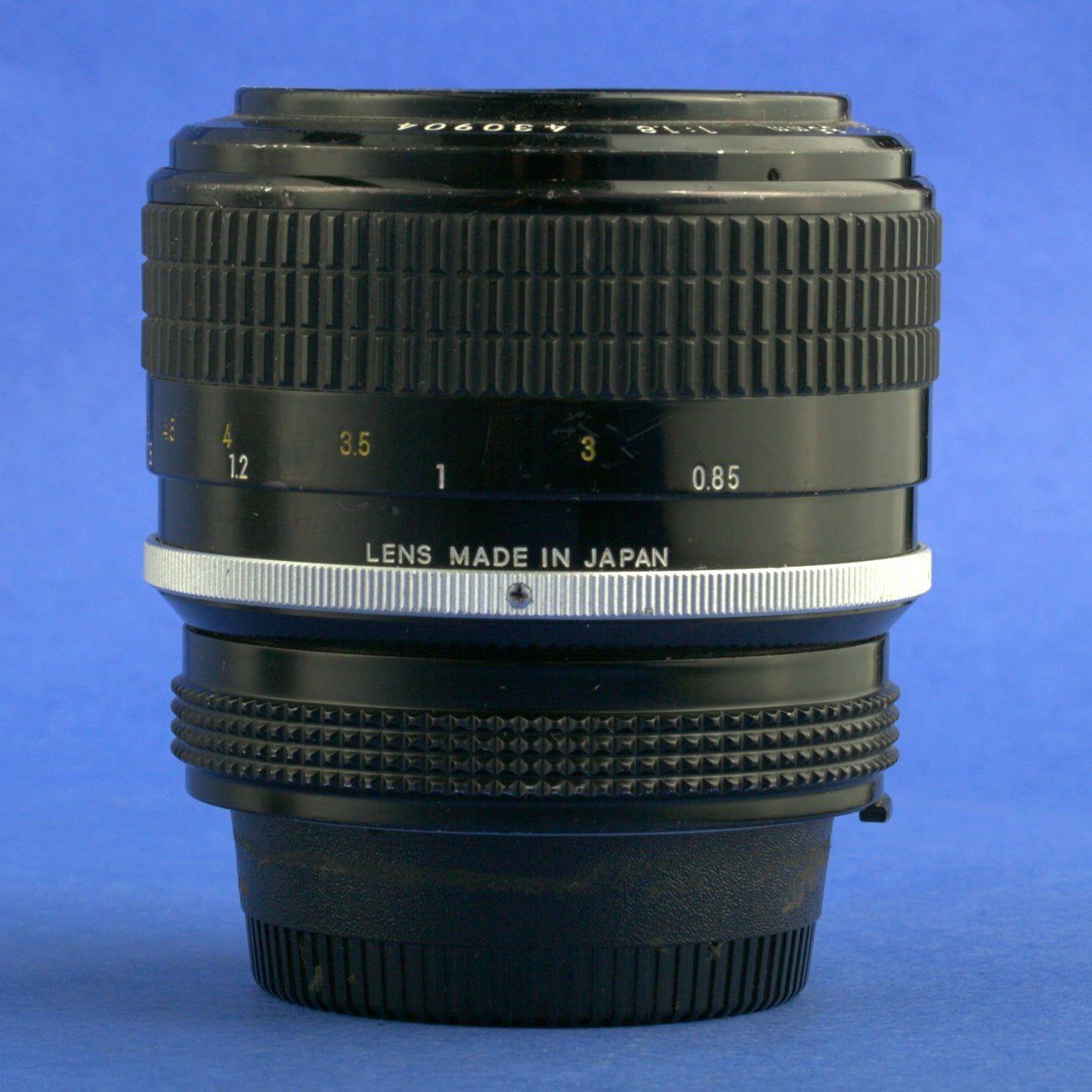 Late Nikon Nikkor 85mm 1.8 Ai’d Lens Rubber Focus