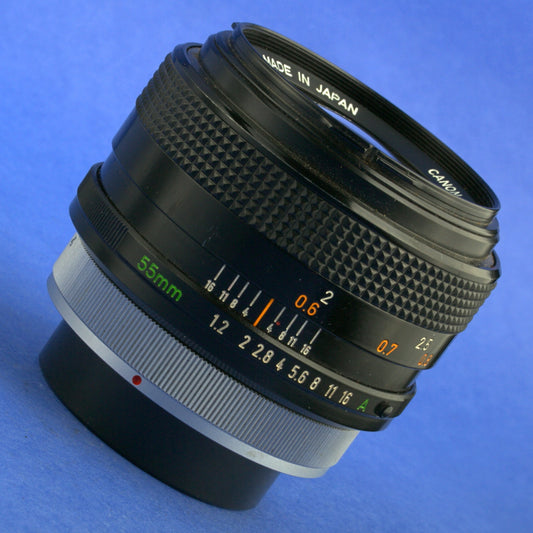 Canon FD 55mm 1.2 S.S.C. Lens Beautiful Condition