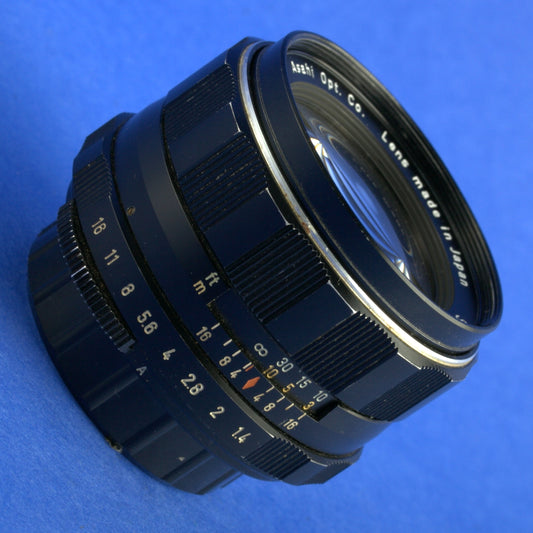 Pentax Super-Takumar 50mm 1.4 M42 Lens 8 Elements