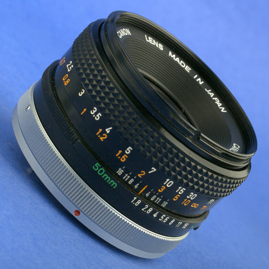 Canon FD 50mm 1.8 S.C. Lens