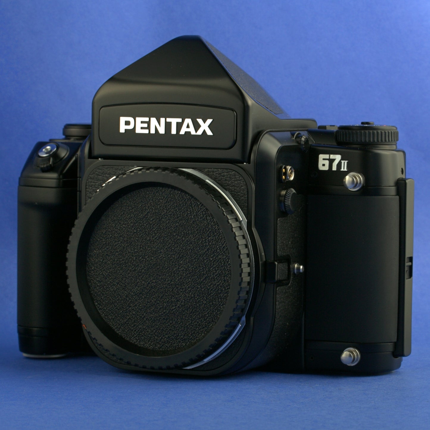 Pentax 67 II Film Camera Body with Eye Level Finder Beautiful Condition