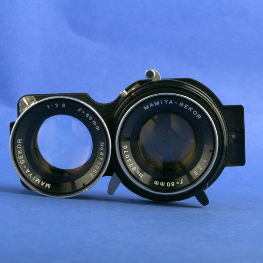 Mamiya 80mm 2.8 Blue Dot TLR Lens for C330, C220 Cameras