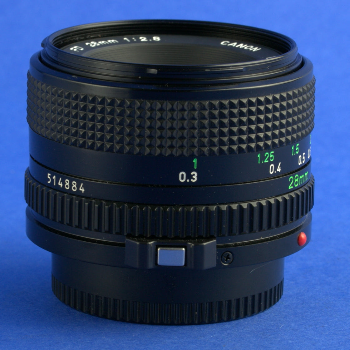 Canon FD 28mm 2.8 Lens Near Mint Condition