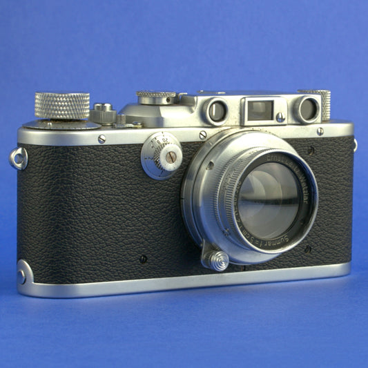 Rare Leica III Mod. F Stapo Stuttgart Film Camera 1939