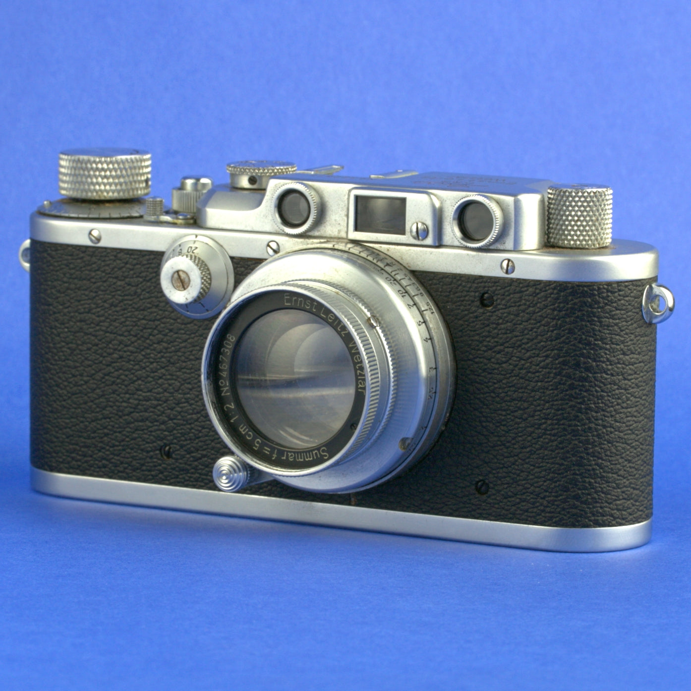 Rare Leica III Mod. F Stapo Stuttgart Film Camera 1939
