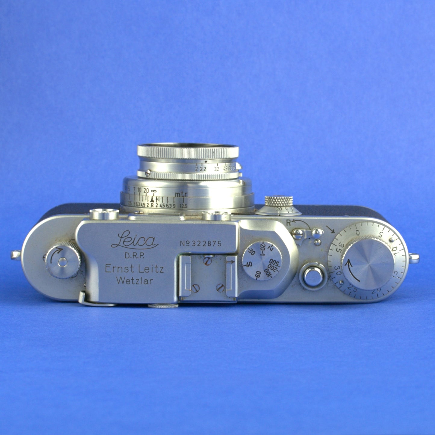 Rare Leica III Mod. F Stapo Stuttgart Film Camera 1939