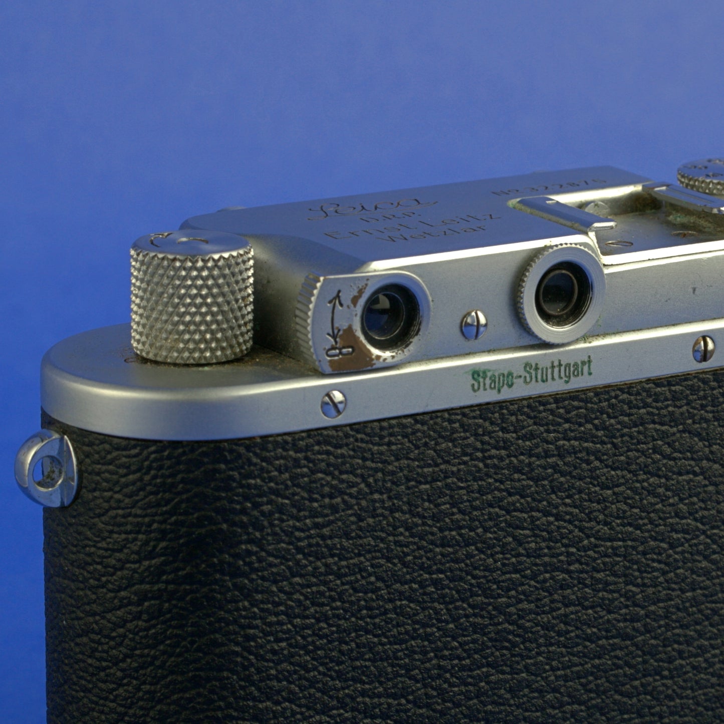 Rare Leica III Mod. F Stapo Stuttgart Film Camera 1939