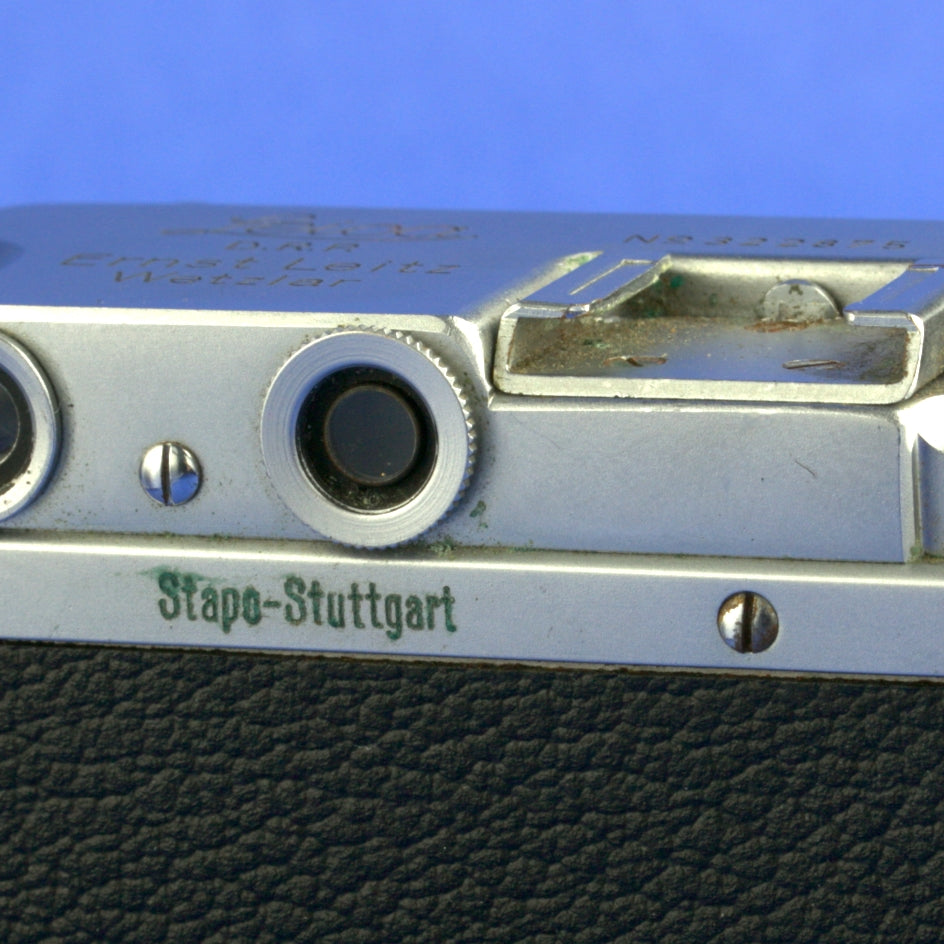Rare Leica III Mod. F Stapo Stuttgart Film Camera 1939