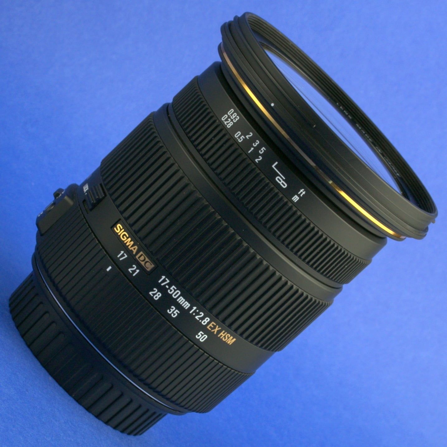 Sigma 17-50mm 2.8 OS Lens Canon EOS Mount Mint Condition