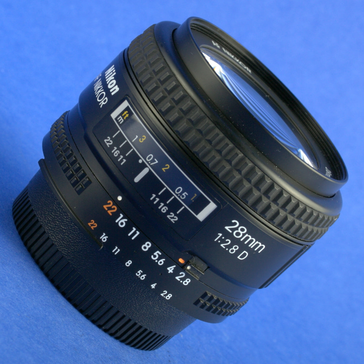 Nikon AF Nikkor 28mm 2.8 D Lens US Model Near Mint Condition