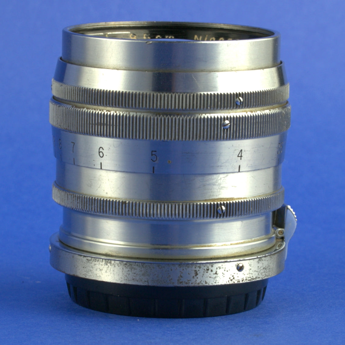 Early Nikon Nikkor-P.C 8.5cm F2 Tokyo 903 MIOJ Rangefinder Lens S Mount