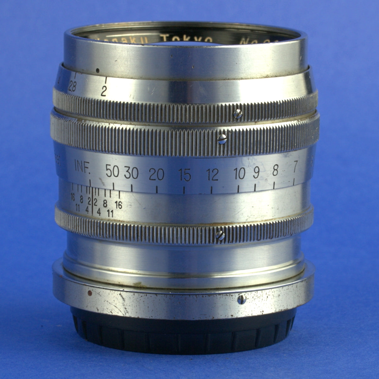Early Nikon Nikkor-P.C 8.5cm F2 Tokyo 903 MIOJ Rangefinder Lens S Mount