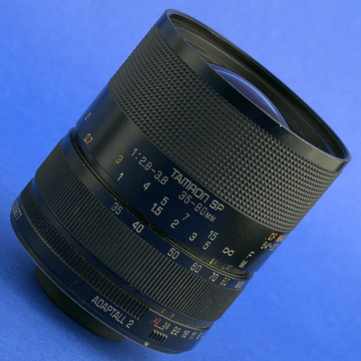 Tamron SP 35-80mm 2.8-3.8 BBAR Adaptall-2 Lens with Olympus OM Adapter