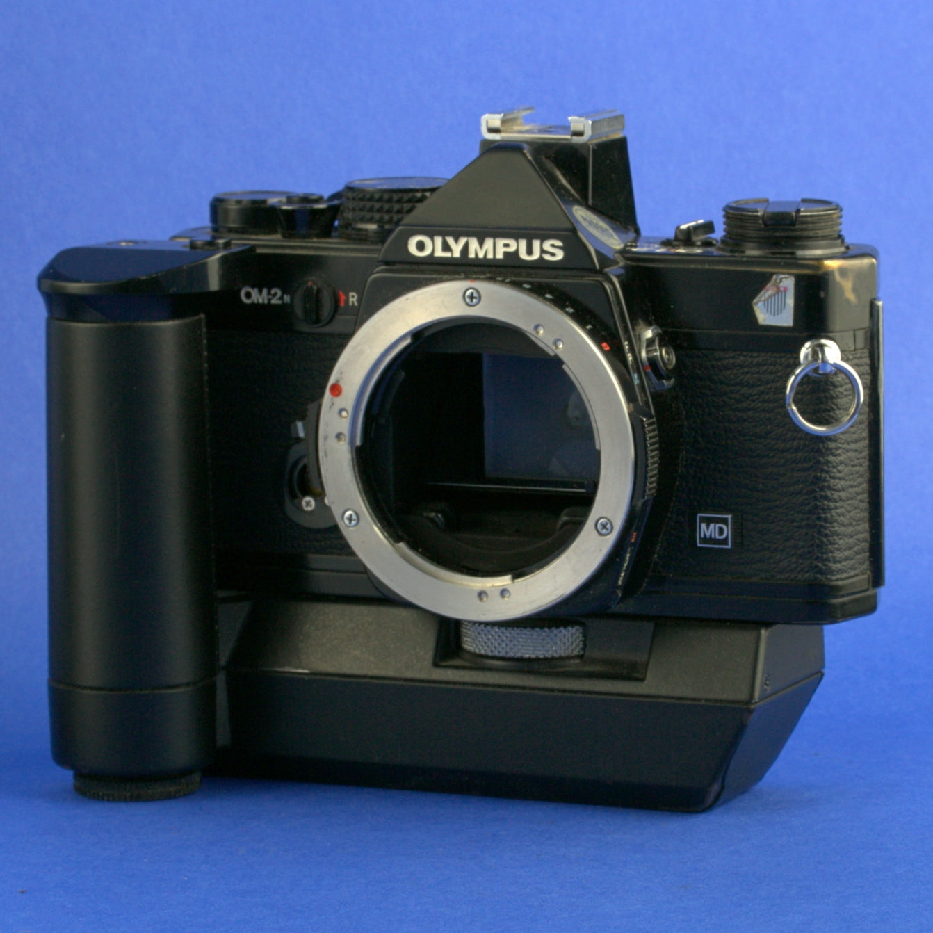 Olympus OM-2N Film Camera Body With Power Winder 2 *** READ ***