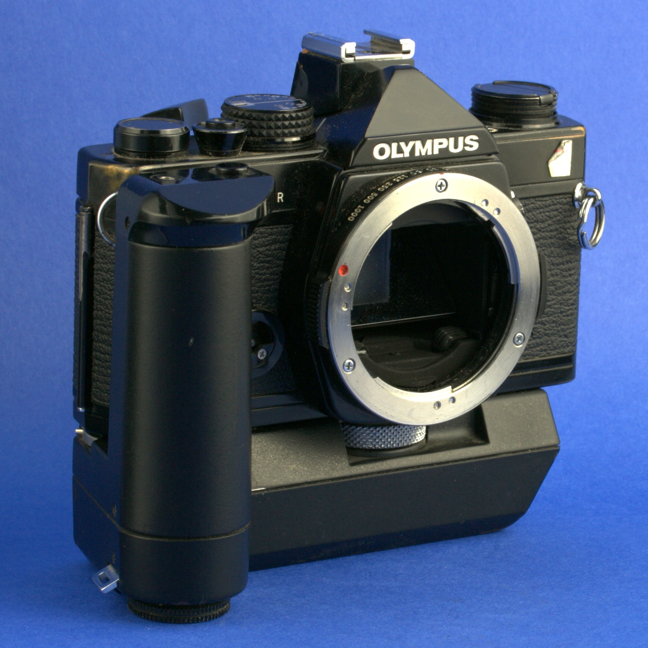 Olympus OM-2N Film Camera Body With Power Winder 2 *** READ ***
