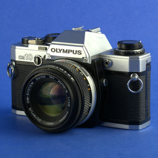 Olympus OM10 Film Camera with 50mm 1.8 Lens