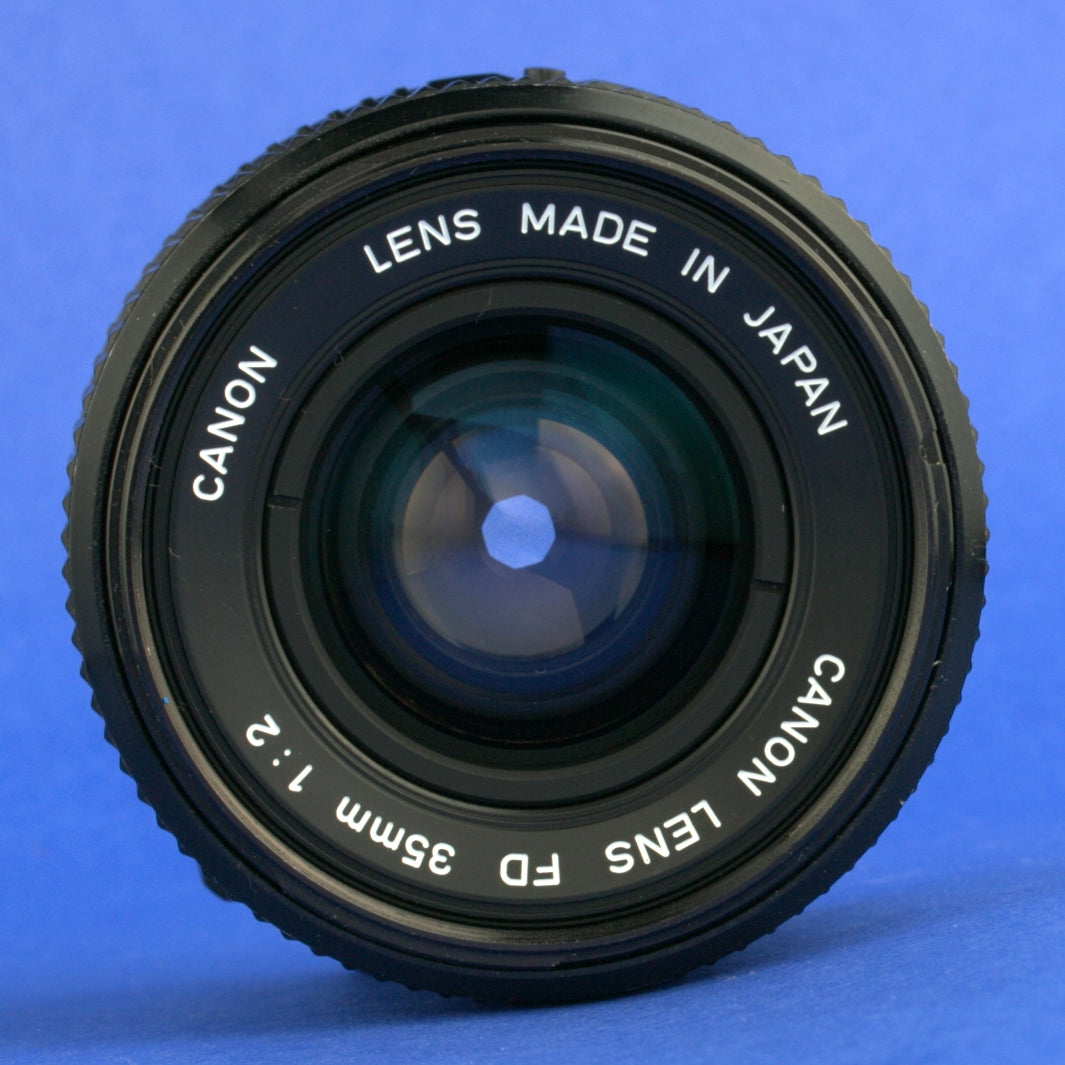 Canon FD 35mm F2 Lens