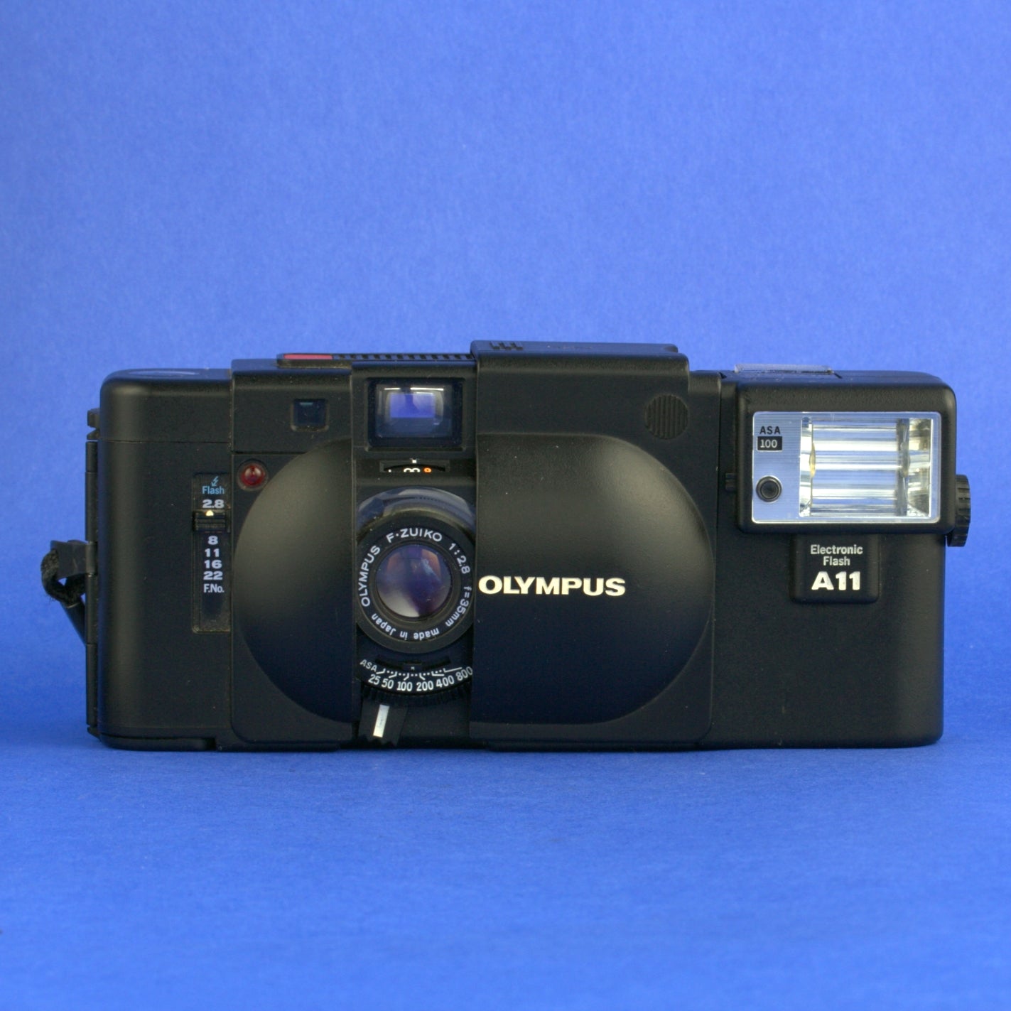 Olympus XA Film Camera with A11 Flash Beautiful Condition