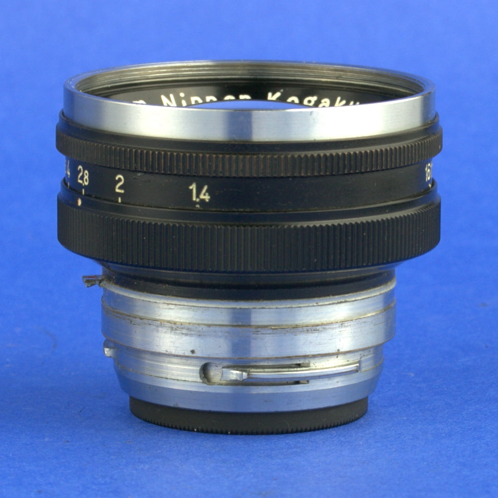 Nikon Nikkor-S 50mm 1.4 Lens S Rangefinder Lens S Mount