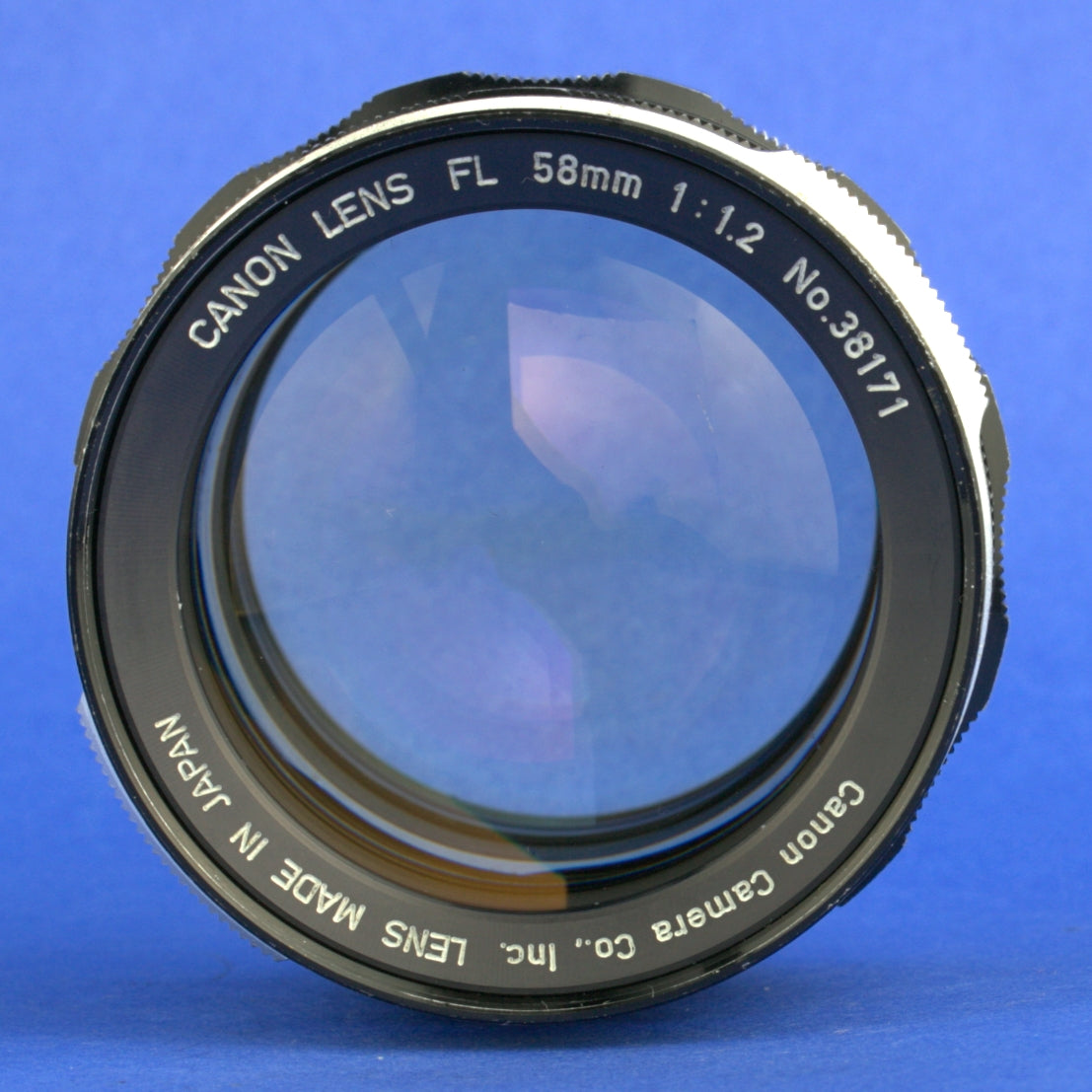 Canon FL 58mm 1.2 Lens Works Wide Open Only