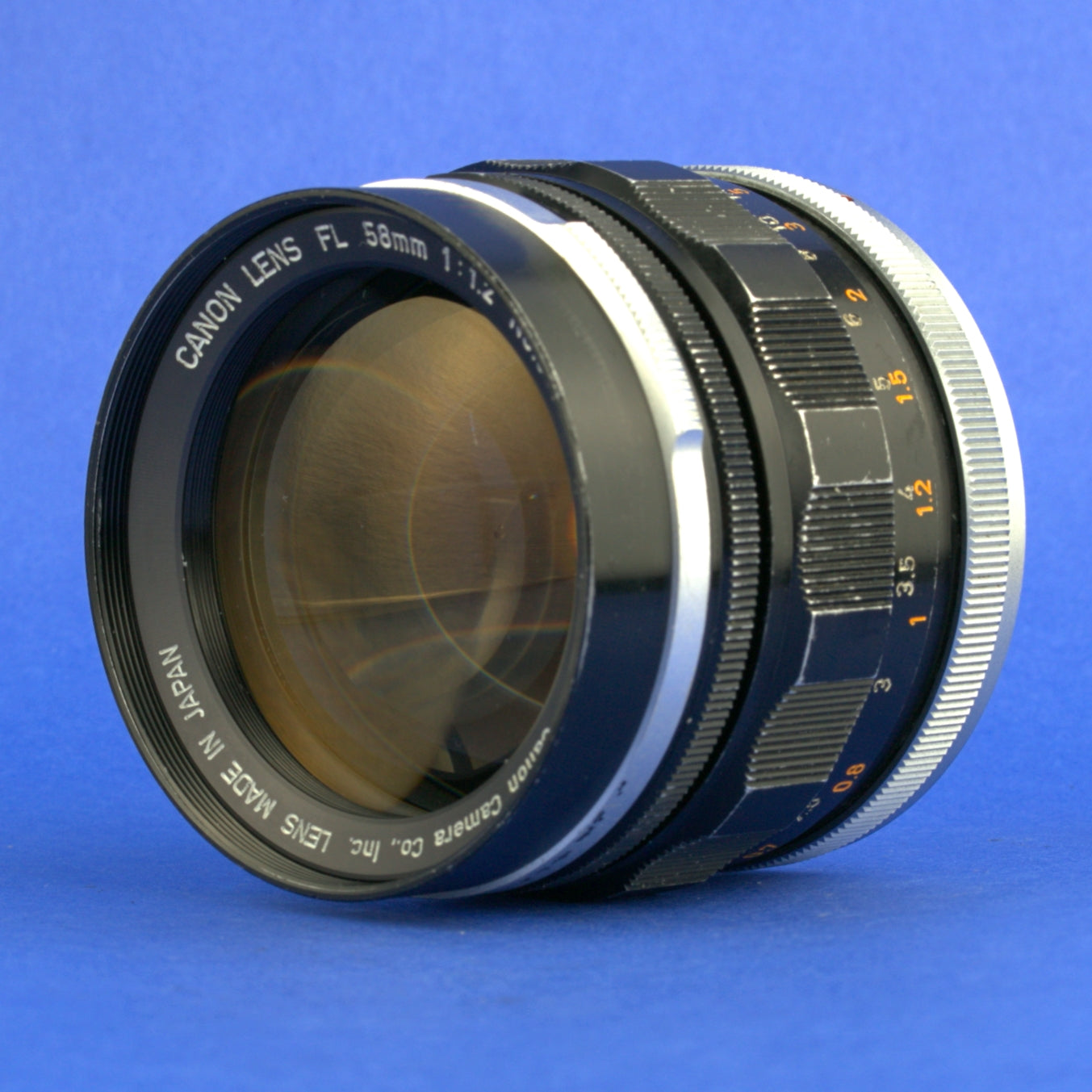 Canon FL 58mm 1.2 Lens Works Wide Open Only