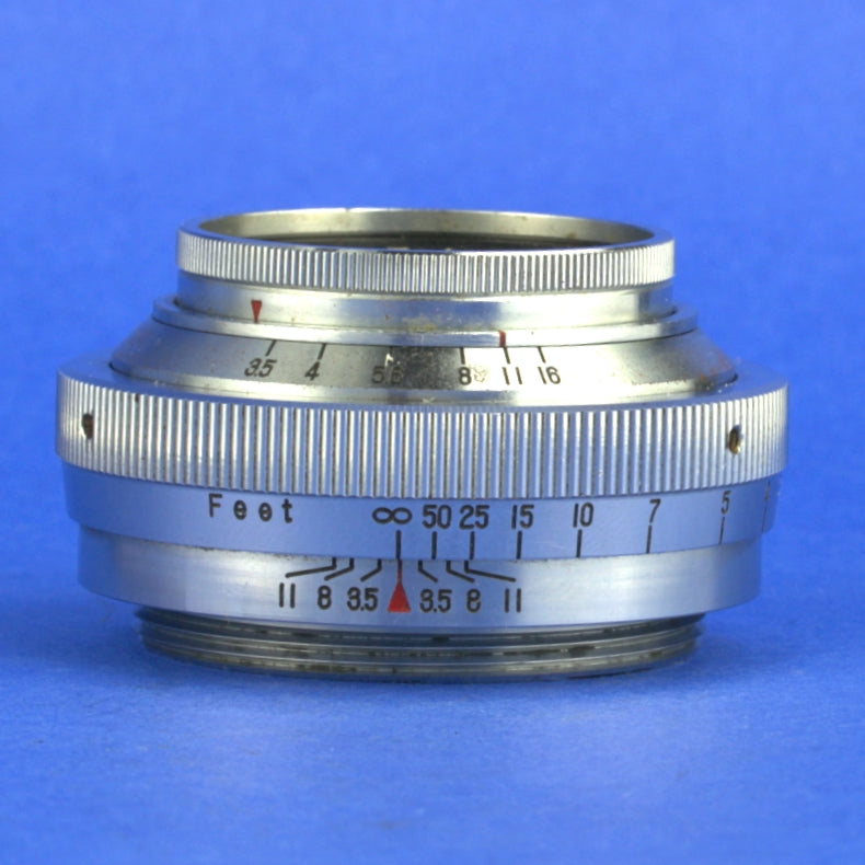 Pentax Asahiflex IIB Film Camera with 50mm 3.5 Lens Beautiful Condition