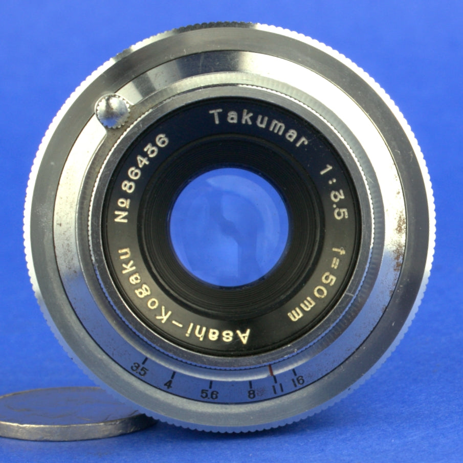 Pentax Asahiflex IIB Film Camera with 50mm 3.5 Lens Beautiful Condition