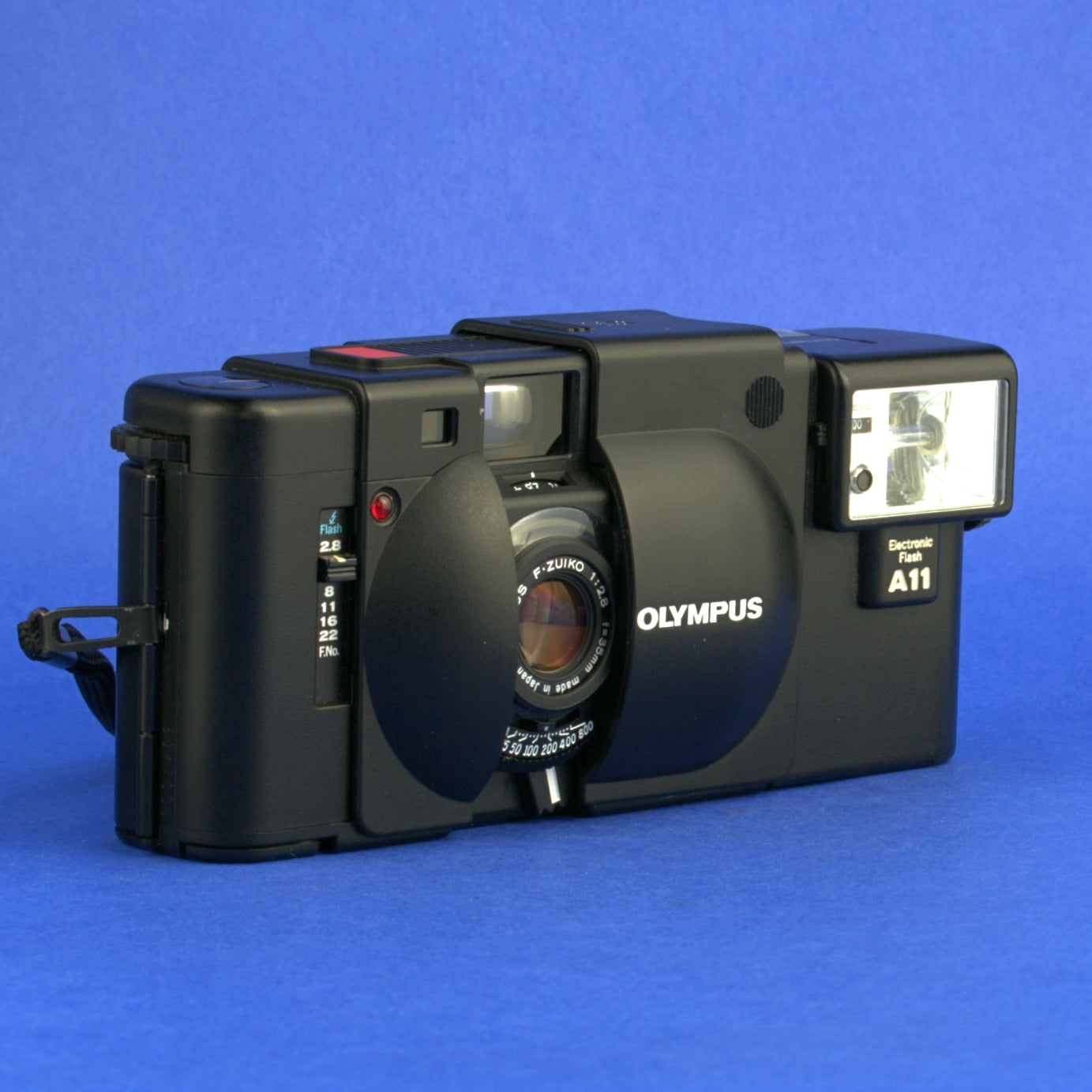 Olympus XA Film Camera with A11 Flash Near Mint Condition