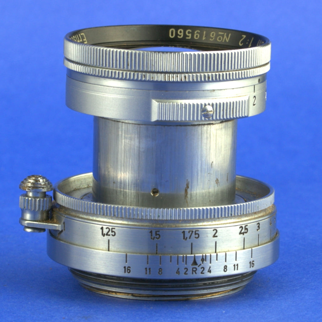 Leica Summitar 50mm F2 LTM Lens Blue Coated