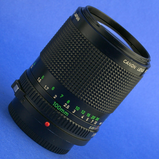Canon FD 100mm F2 Lens